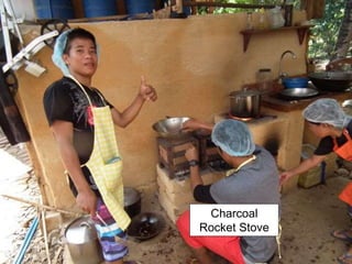 Charcoal
Rocket Stove
 