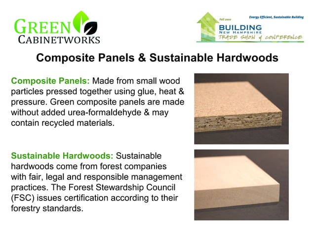 Sustainable Cabinetry and Millwork in Green Building Design | PPT