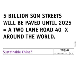 Sustainable China?