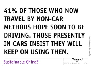 Sustainable China?