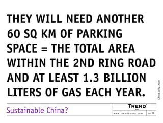 Sustainable China?