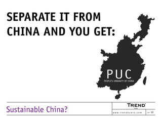 Sustainable China?