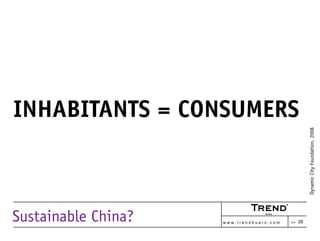 Sustainable China?