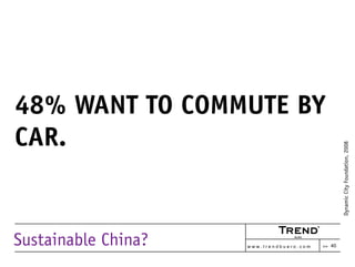 Sustainable China?