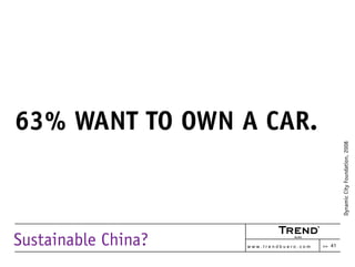 Sustainable China?