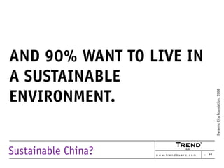 Sustainable China?