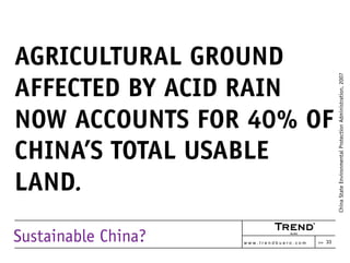 Sustainable China? Slide 33