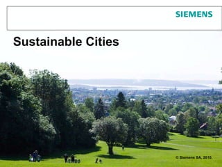 Sustainable Cities 