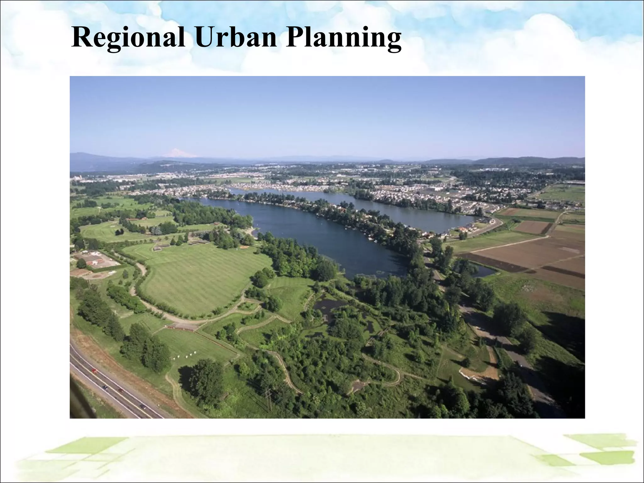 Regional Urban Planning 