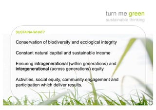 Sustainable Councils 2009 Presentation