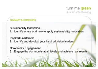 Sustainable Councils 2009 Presentation