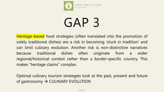 The Case for Embedding Sustainable Culinary Tourism in Jordan's National Tourism Strategy