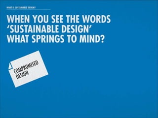 Sustainable Design