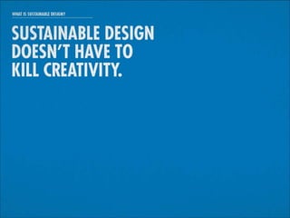 Sustainable Design