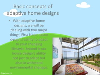 Sustainable Design Architecture and The Current Home Design Trends | PPT