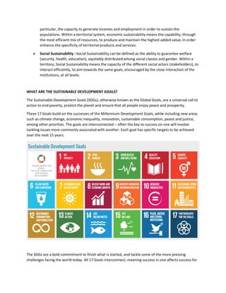 Sustainable development | PDF