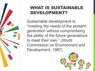 Sustainable Development Goal Sdg S In Contemporary World Pdf