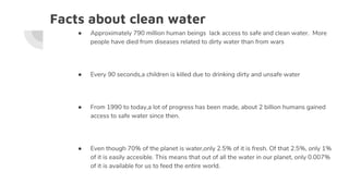 Sustainable development#6  clean water 
