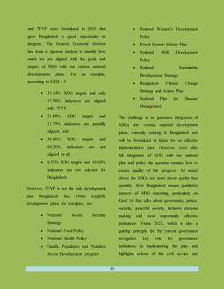 Sustainable development and role of the banking industry in bangladesh ...