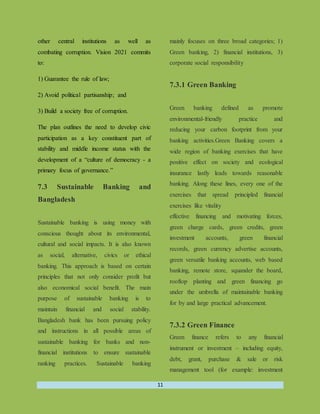 Sustainable development and role of the banking industry in bangladesh ...