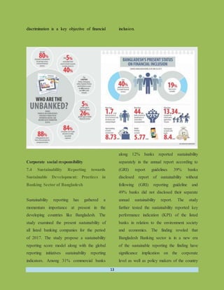 Sustainable development and role of the banking industry in bangladesh ...