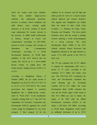 Sustainable development and role of the banking industry in bangladesh ...