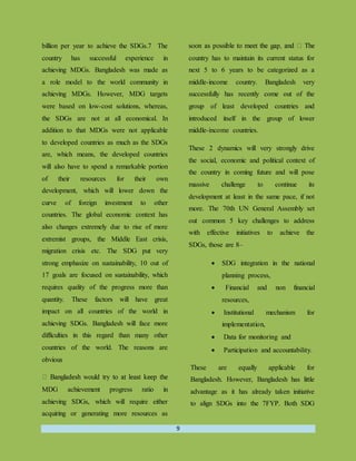 Sustainable development and role of the banking industry in bangladesh ...