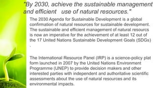 Target 12 Sustainable Development Goals Target 12.2.pdf