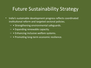 India Development Strategy Sustainable development goals of india 17 goals | PPTX