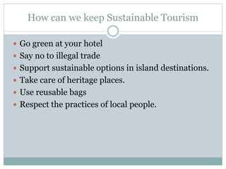 Sustainable Development in Tourism and Hospitality Industry | PPTX