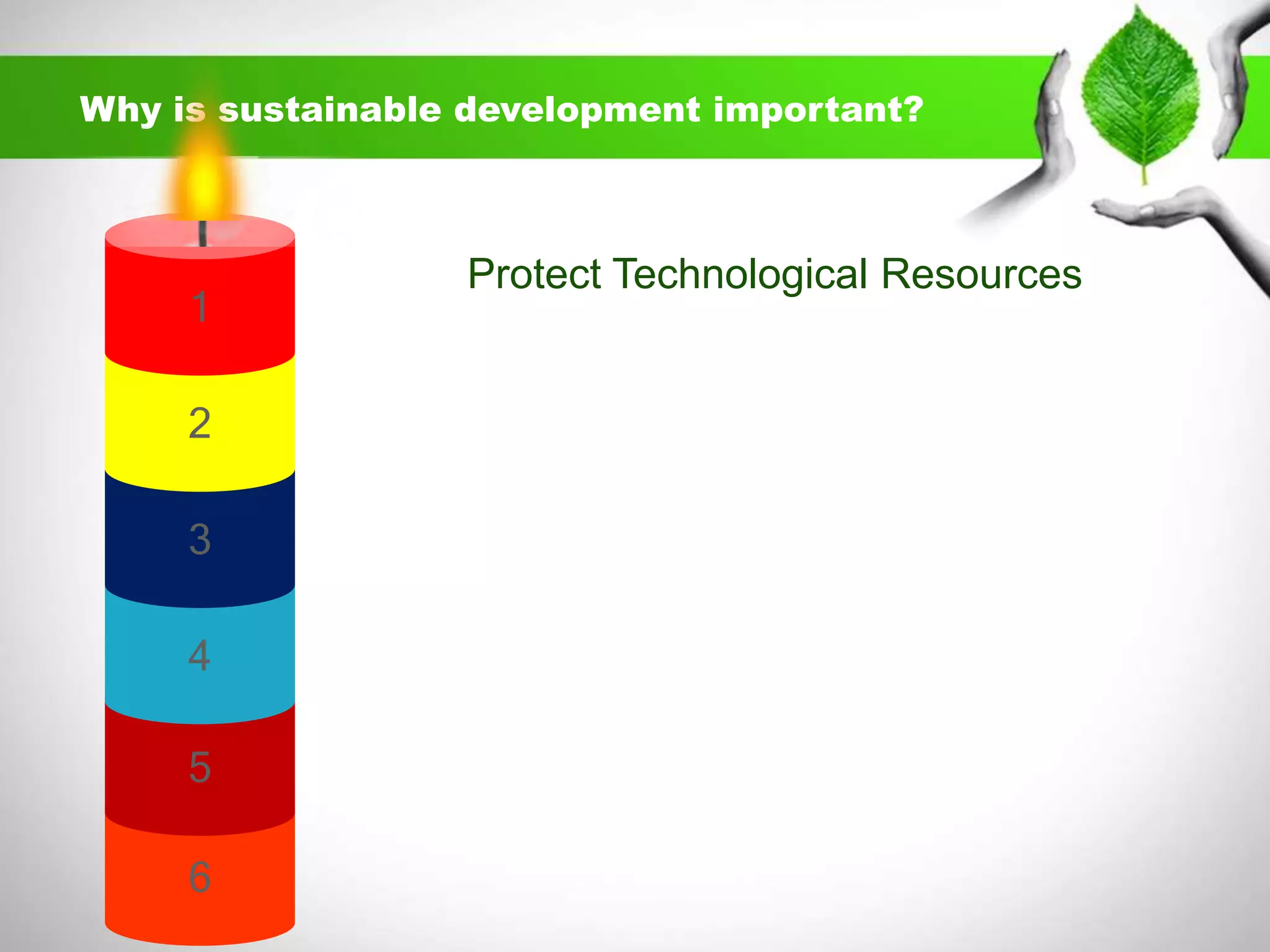Sustainable development & the role of technology | PPSX