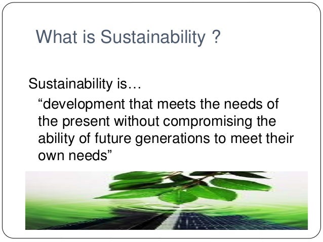 sustainable engineering
