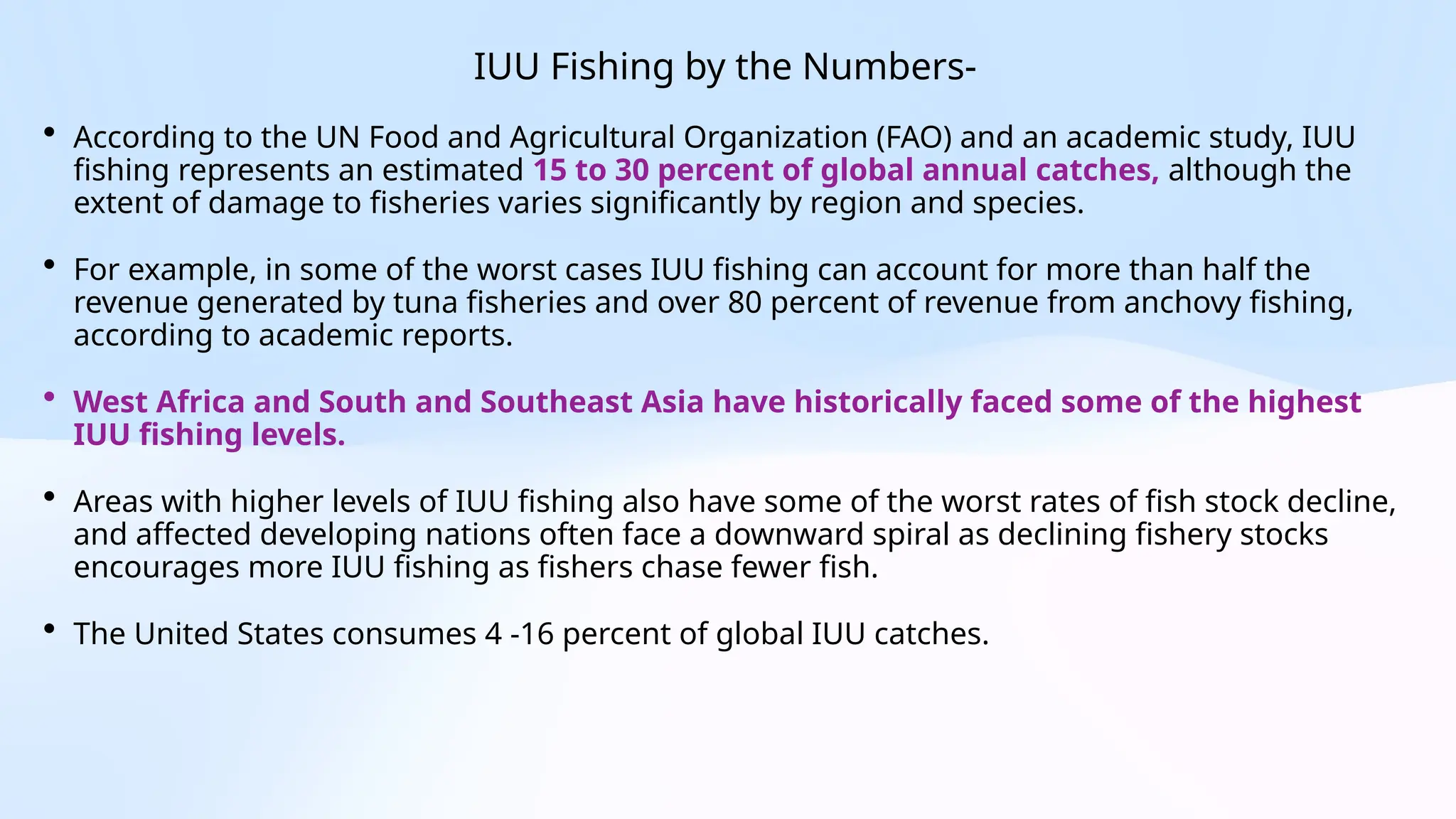 Iuu SUSTAINABLE FISHERIES MANAGEMENT anika namdeo | PPTX