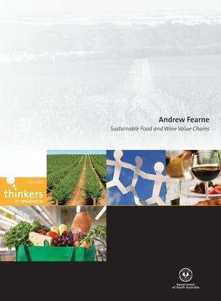 Andrew Fearne
Sustainable Food and Wine Value Chains
 