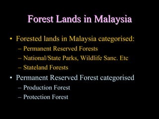 Sustainable forest management malaysia | PDF