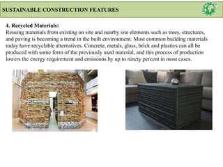SUSTAINABLE GREEN ARCHITECTURE Design Concepts | PPTX