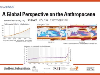 Sustainable Intensification of Agricultural Development:  The scientific support for a new paradigm