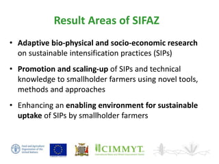 Sustainable intensification of smallholder farming systems in zambia | PDF
