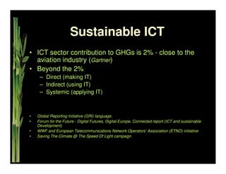 Sustainable IT   Khuloud Odeh