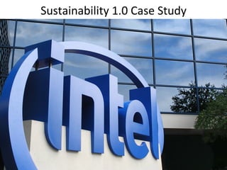 Sustainability	
  1.0	
  Case	
  Study	
  	
  
 