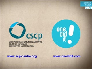 www.scp-centre.org www.onedidit.com v LEHRER PAKET 