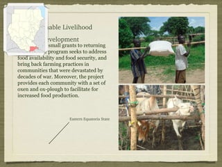 Image showcasing Sustainable Livelihoods Sudan | PPT