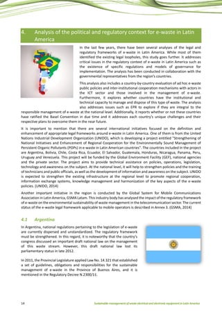 View of Sustainable management of electrical & electronic waste in Latin ...