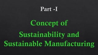 Sustainable Manufacturing | PDF