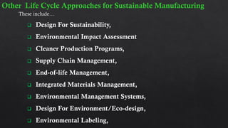 Sustainable Manufacturing | PDF