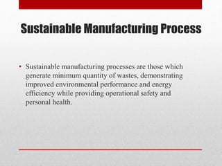Sustainable Manufacturing in asian countries