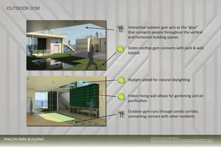 Sustainable Design - Mixed Residential/Commercial Use