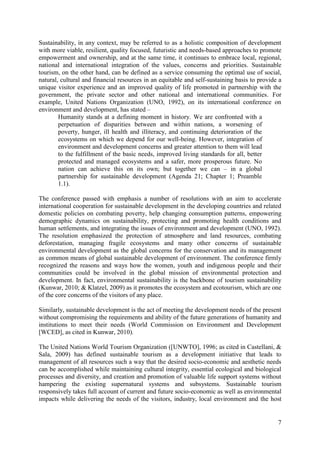 Sustainable mountain tourismin the khumbu region of nepal PDF