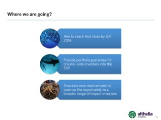 The Althelia Sustainable Ocean Fund