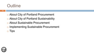 Urgent: City of Portland Procurement Changes Impacting YOU!